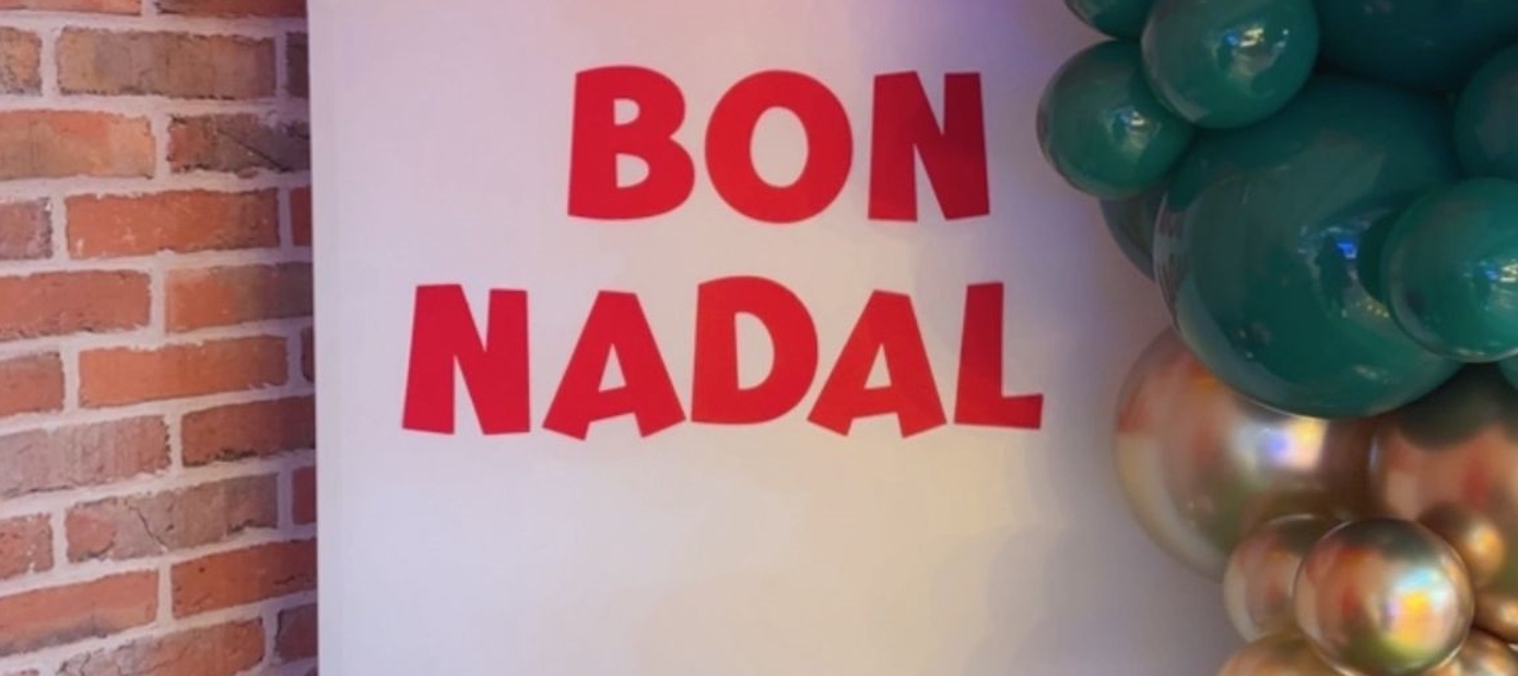 El Mercat s’engalana amb una espectacular decoració de Nadal
